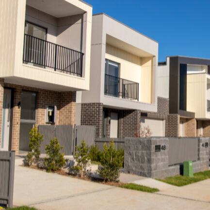 Modern housing in Lincoln, Selwyn